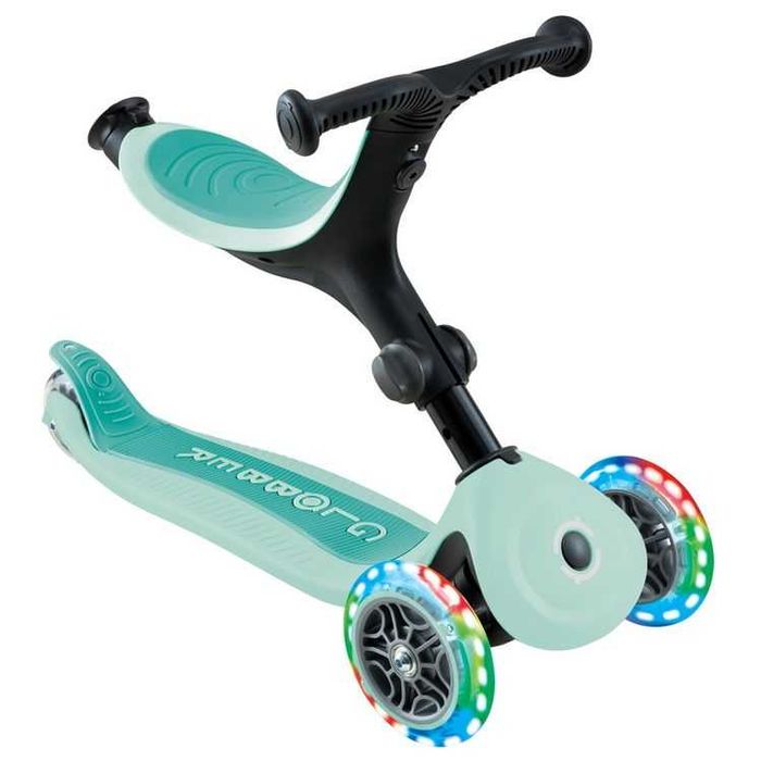 Globber Go Up Active Lights, 3в1, самокат,c 15 меc, до 50 кг