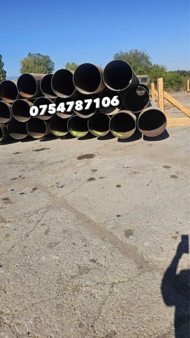 Vand teava metalica trasa si sudata extra groasa 2 lei kg