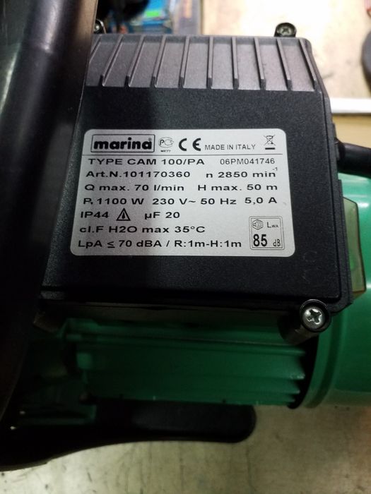 Насос Marino, Pegrollo,Karcher.