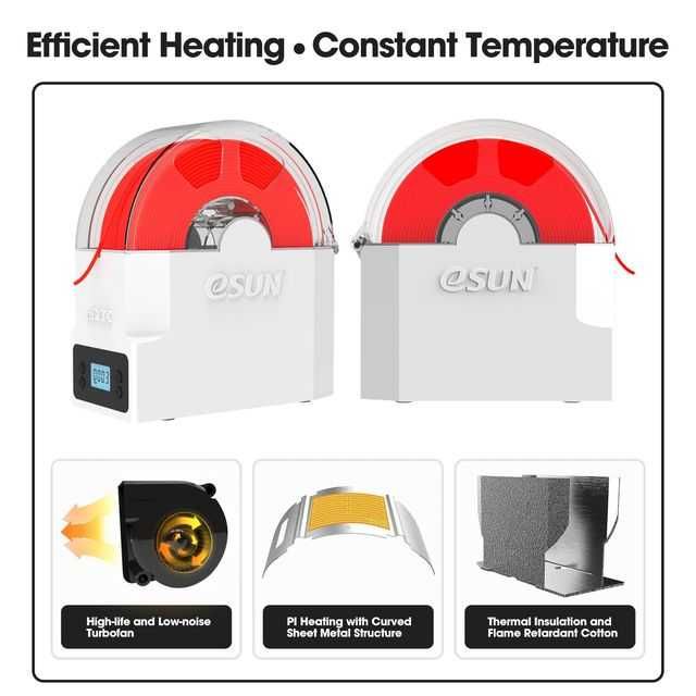 Uscator filament 3D eSUN  eBOX Lite