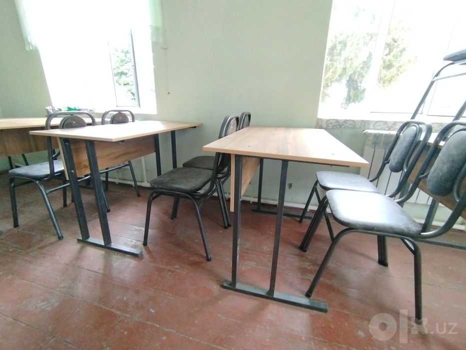 Oquv markaz uchun stol stul, Yangi 2oy ishlatilgan