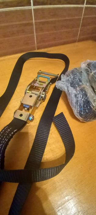 Ремни стяжные, полиэстер, новые