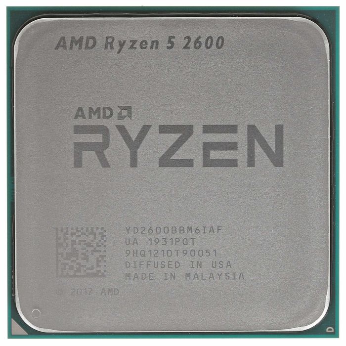 Продам процессор AMD Ryzen 5 2600