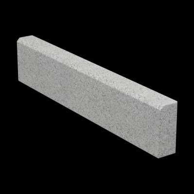 Гранитный бордюр, поребрик.