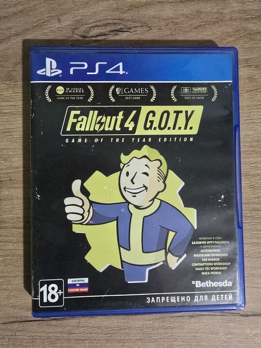 Игра на ps4 fallout 4