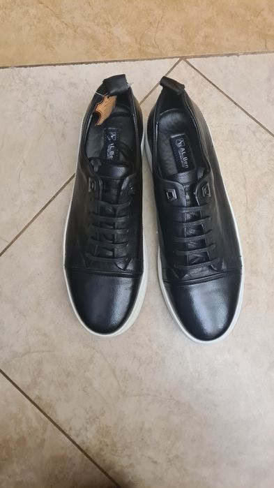Кожаные туфли Албен,новые