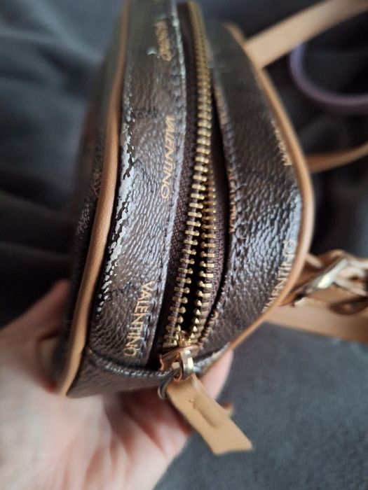 Valentino Bags Чанта за кръста от еко кожа с лого