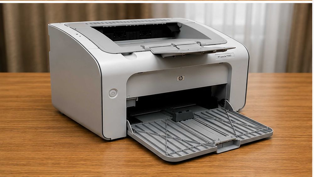 HP LaserJet P1005 лазерный принтер A4