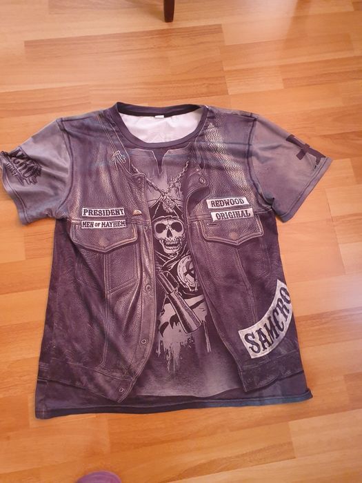 Tricou pentru iubitorii de rock, moto etc.