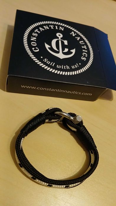 Bratara nautica  CONSTANTIN NAUTICS din sfoara, marimea 17, nou
