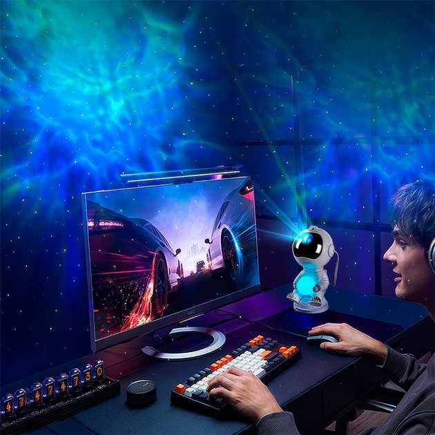 Светильник: Астронавт сидячий