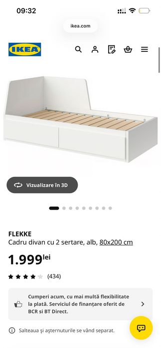 Pat divan Ikea nou
