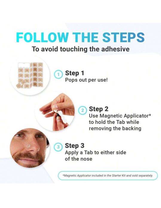 Kit De Pornire Cu Dilatator Nazal Negru De 30 Buc