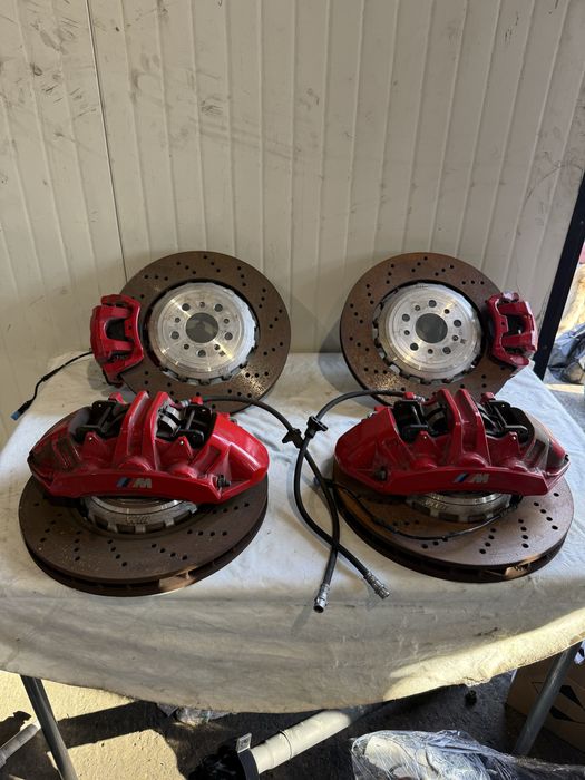 Комплект спирачки bmw m3 g80 m4 g82 m2 g87 бмв м3 г80 м4 г82 м2 г87