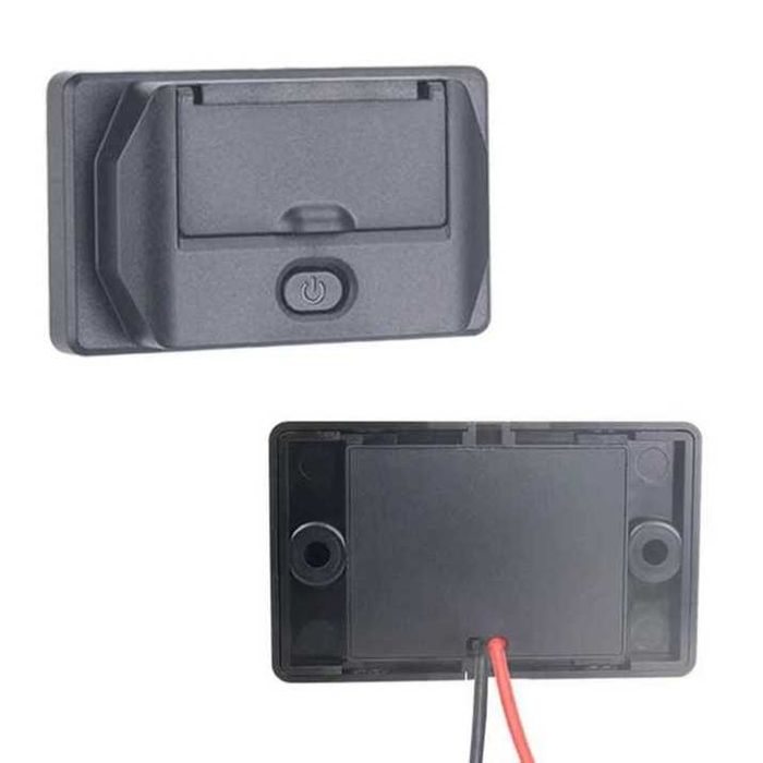 Панел за вграждане с 1 бутон ON/OFF - Type-C и USB