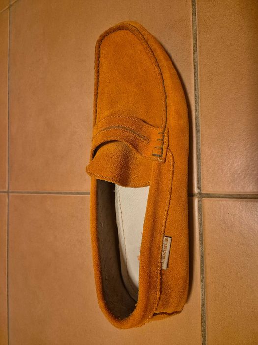 Mocasini Bata Flexible portocaliu 43