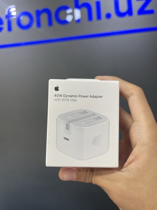 40w Apple адаптер 3pin оригинал 100%