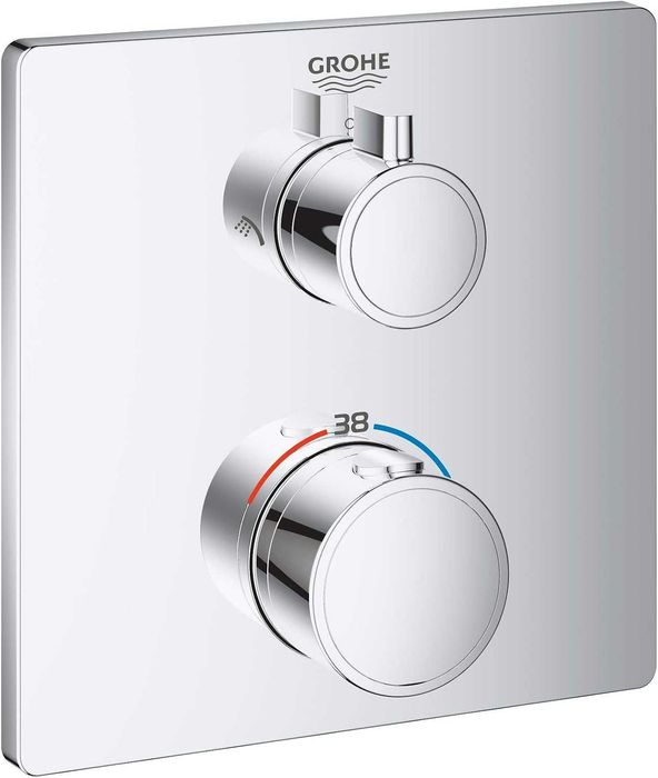 GROHE Grohtherm - Baterie termostatată pentru cadă și duș, cromată