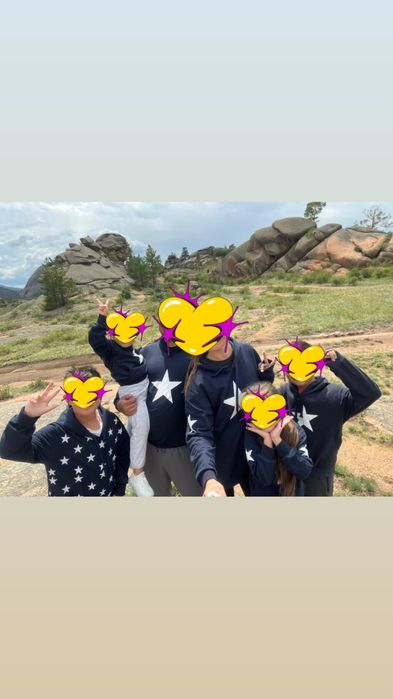 Фэмили лук толстовки