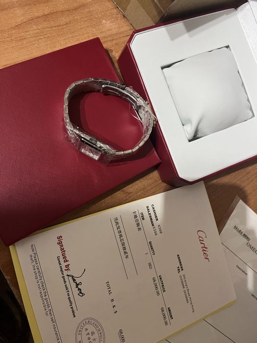 Cartier Phantere часы M размер 1:1