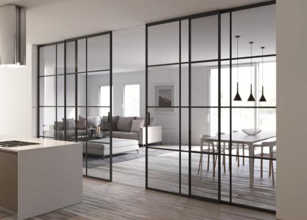 Окна, двери, витражи, перегородки