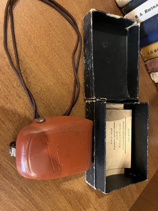 Экспонометры для фотоаппарата СССР.