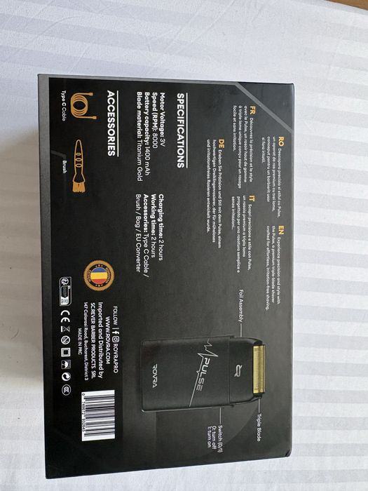 Shaver Rovra Triple Blade