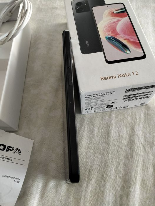 Redmi note 12 перфектен като нов без никакви забележки