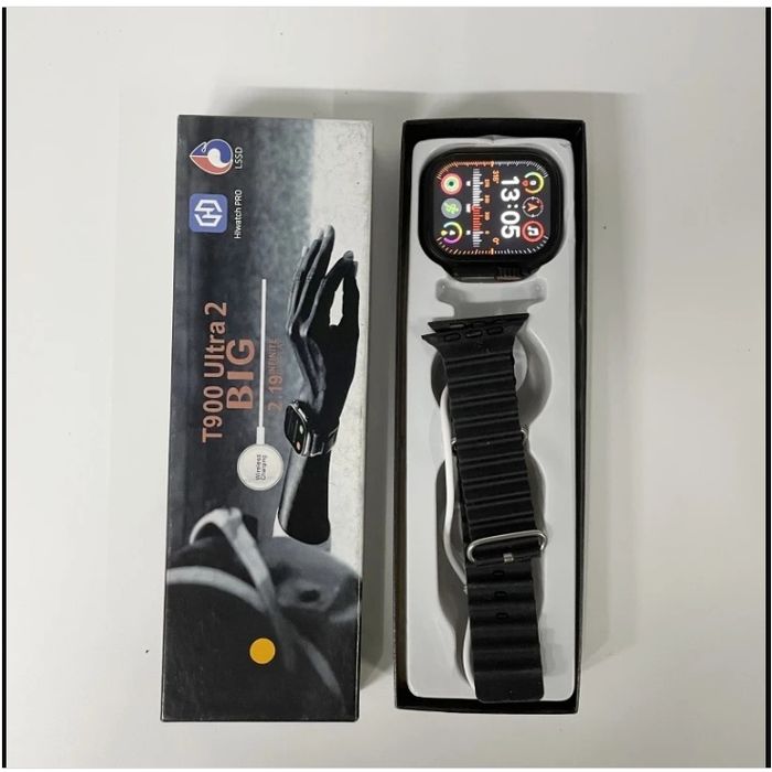 Смарт часовник T900 Ultra 2, Bluetooth разговори, Известия, Крачки