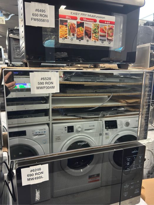 Cuptor cu microunde cu grill și funcții multiple   Whirlpool MWP304M