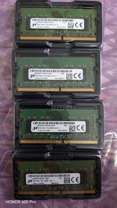 Micron DDR4 8gb 2666mhz sodimm