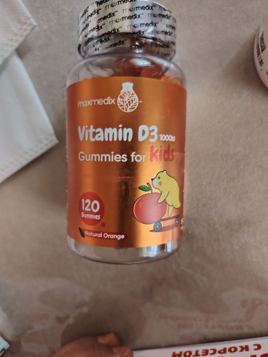 Vitamin D3 1000 doza. Gummies for kids