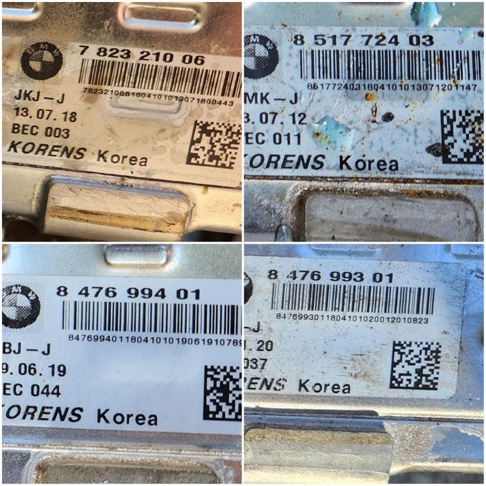 Racitor gaze EGR F01 F02 F25 F26 F15 F16 F10 F20 F30 F32 G12 G30