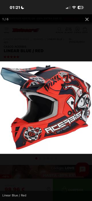 Vand casca folosita de 4 ori