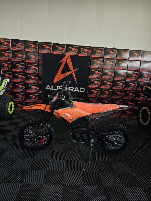 Motocross Electric pentru Copii Ultra Roti 14/12, 2500W 48V, frane hidraulice, Ecran digital, Nou adus din Germania
