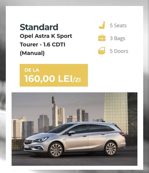 Închirieri auto - Rent a Car Baia Mare  - Mașini de închiriat