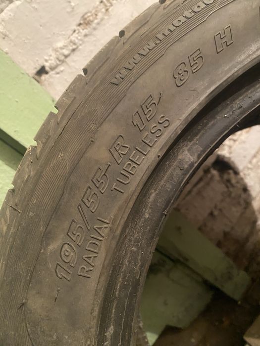 Резина 195/55/15 продам