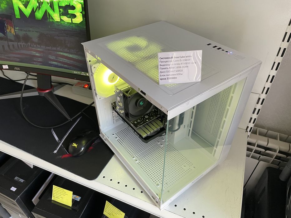 Гарантия! Core i5-10400, RTX3050, ОЗУ 16Gb