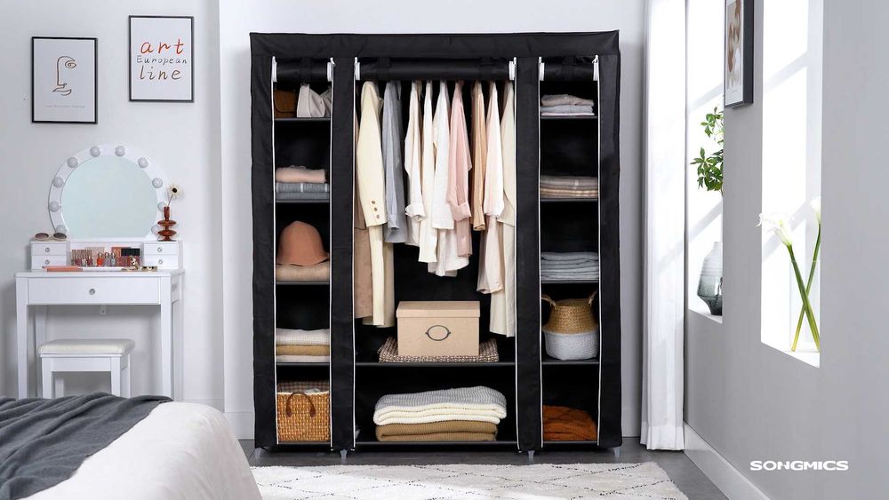 Тканевый шкаф. Материальный шкаф.