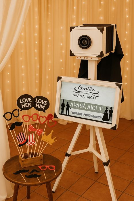 Cabina foto complet echipata Urgent !