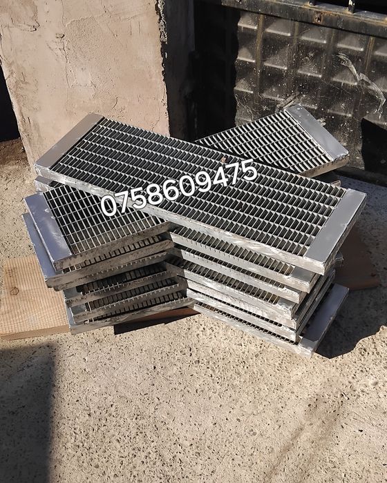 Trepte zincate 120x27