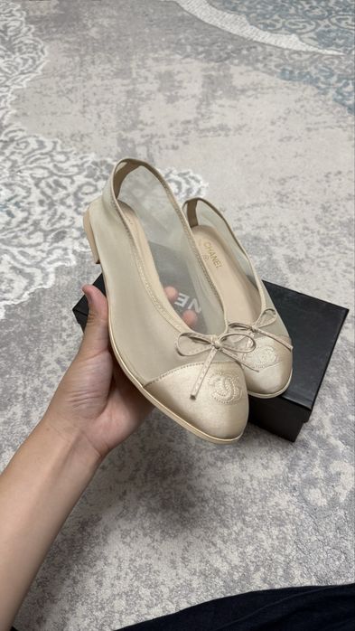 chanel балетки новые 39 размер