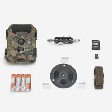 Комплект: ловна камера (фотокапан) + 4 батерии + 32 GB SD карта