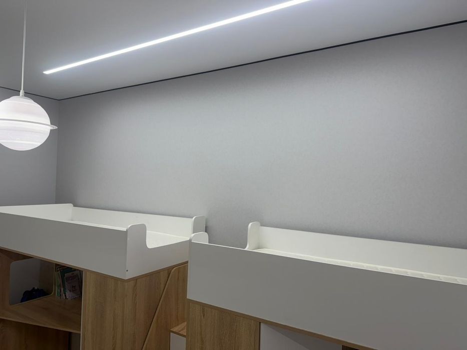 Детская кровать+шкаф