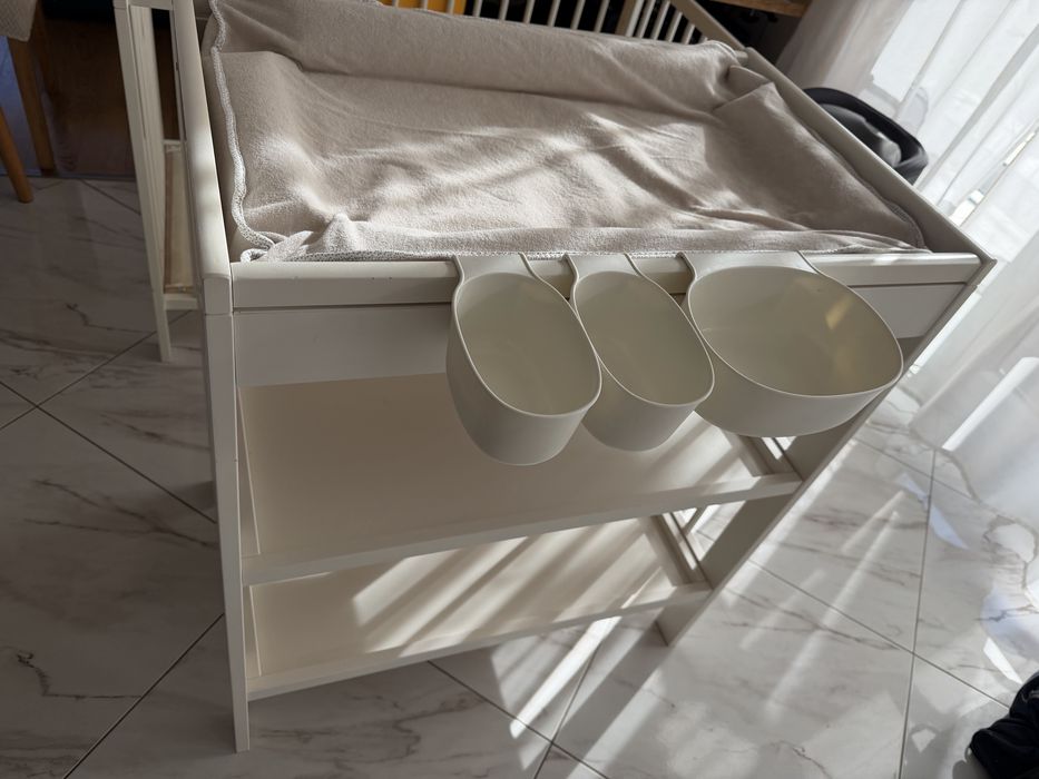 ПРОДАВАМ: IKEA GULLIVER (Легло и Маса за повиване)