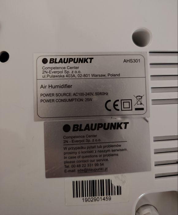 Umidificator de aer Blaupunkt AHS301, 3.5 L, 300