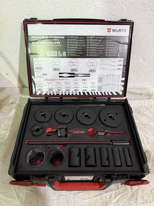 Продам набор Wurth коронок HSS BIMETAL