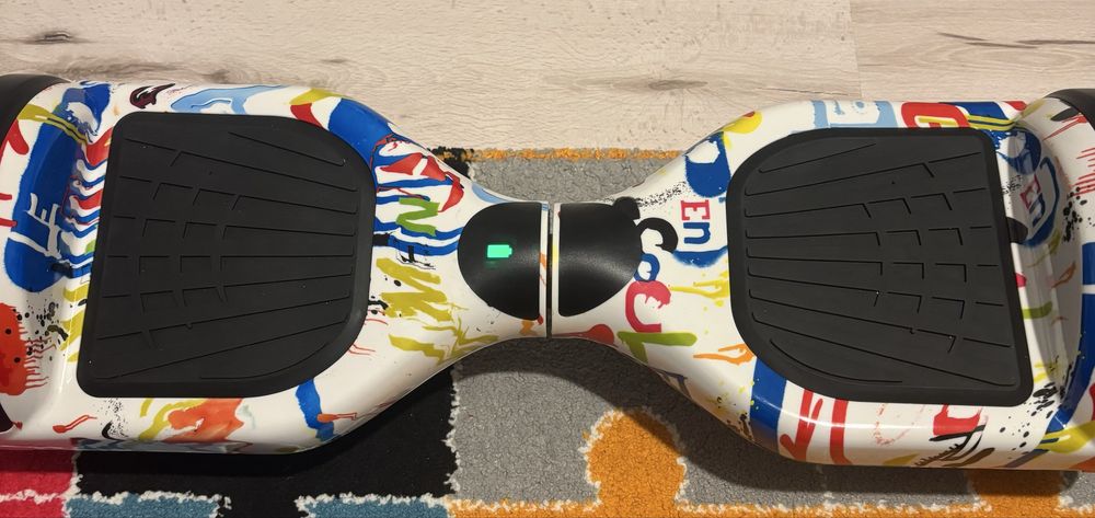Hoverboard Bluetooth Graffiti cu LED uri