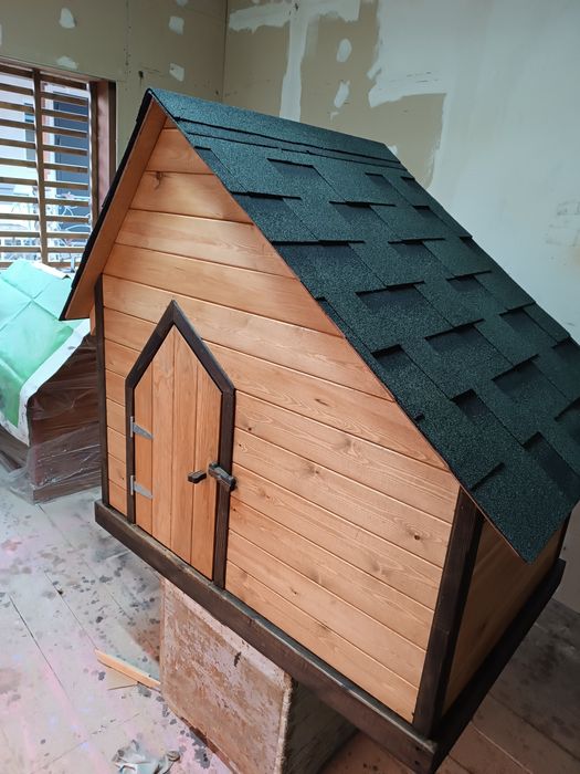 Будка для собак утепленная