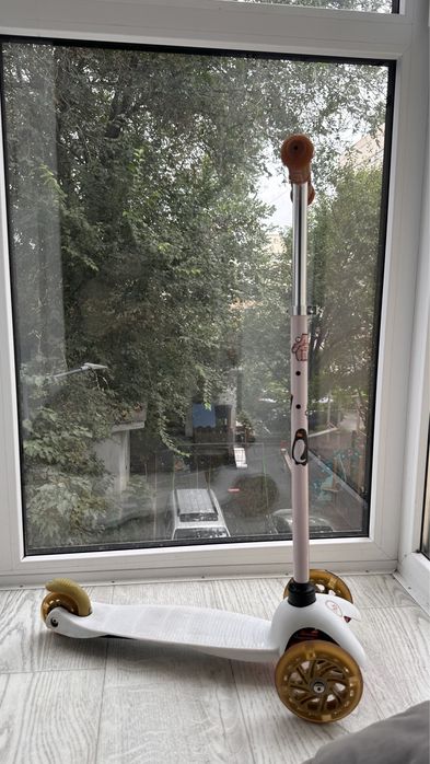 Самокат TORNADO Happy Baby розовый